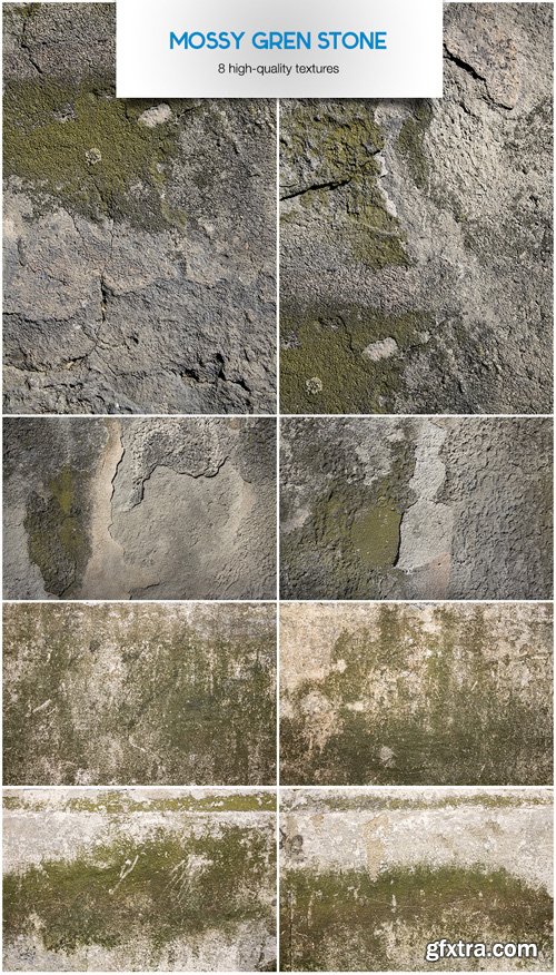 Mossy Green Stone - Stock Textures