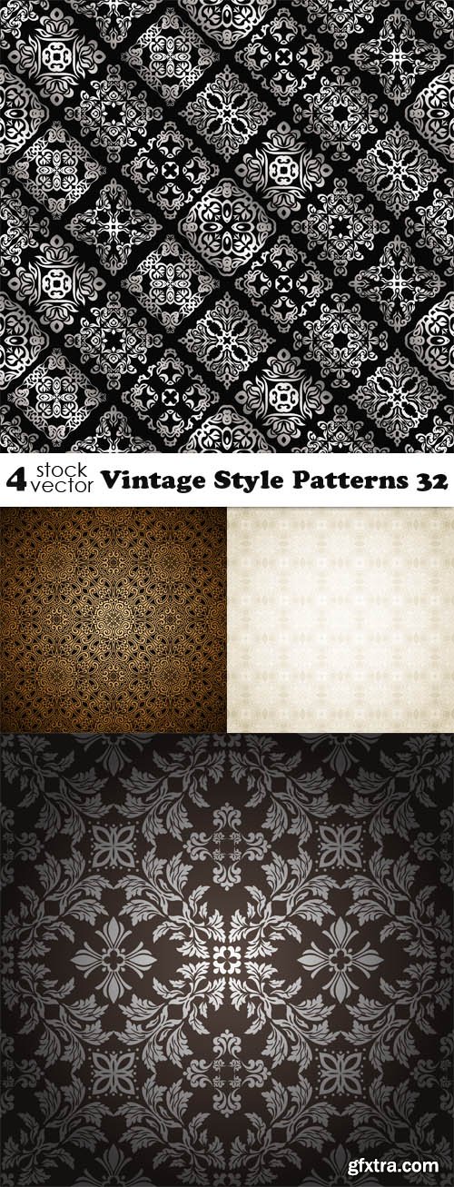 Vectors - Vintage Style Patterns 32