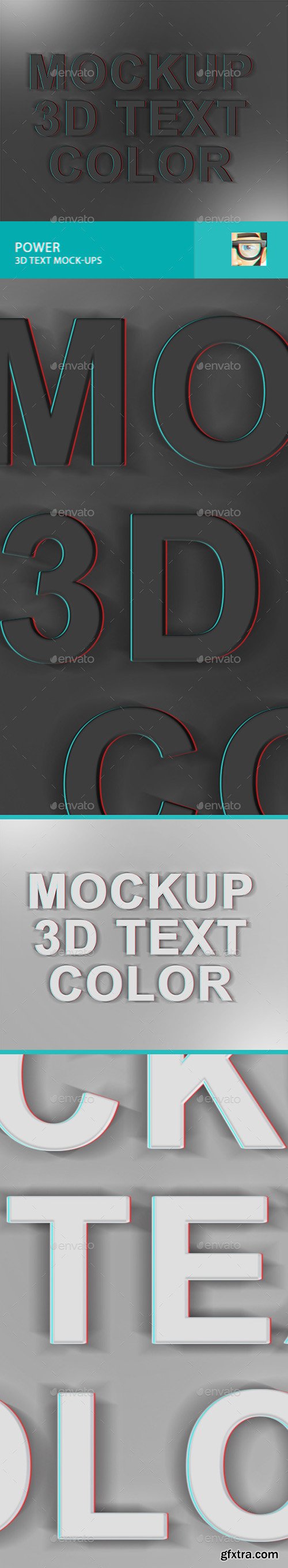 Graphicriver Power 3D Text Mock-Ups 11257101