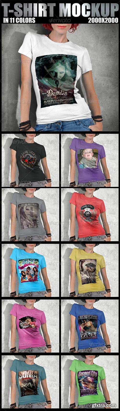 GraphicRiver - T-Shirt Mockup Design 5136162