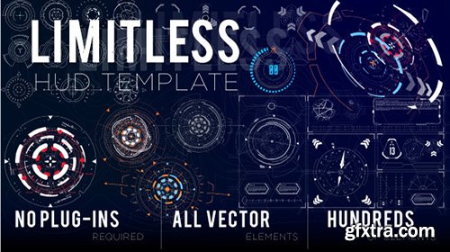 Videohive Limitless HUD Template 10321582