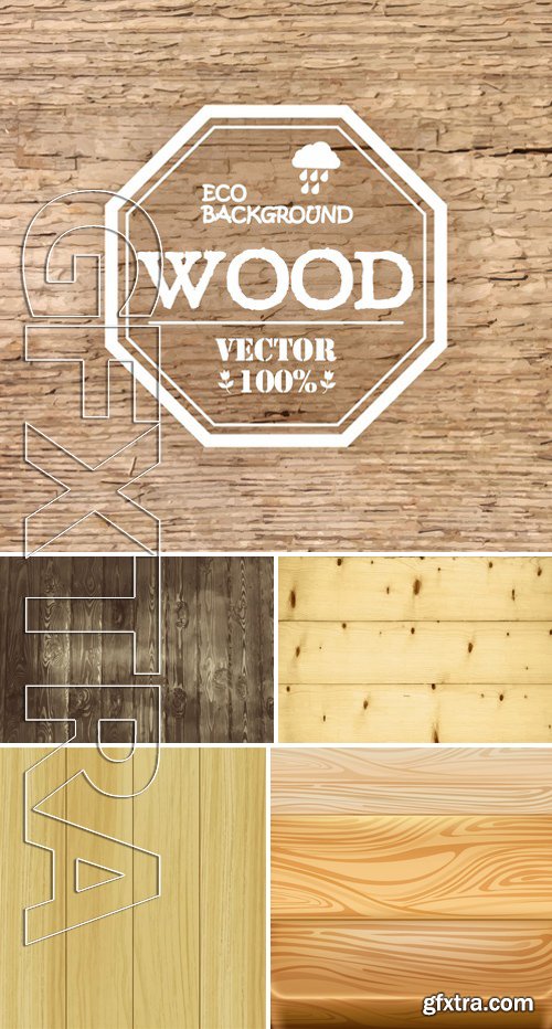 Stock Vectors - Wood Texture 3