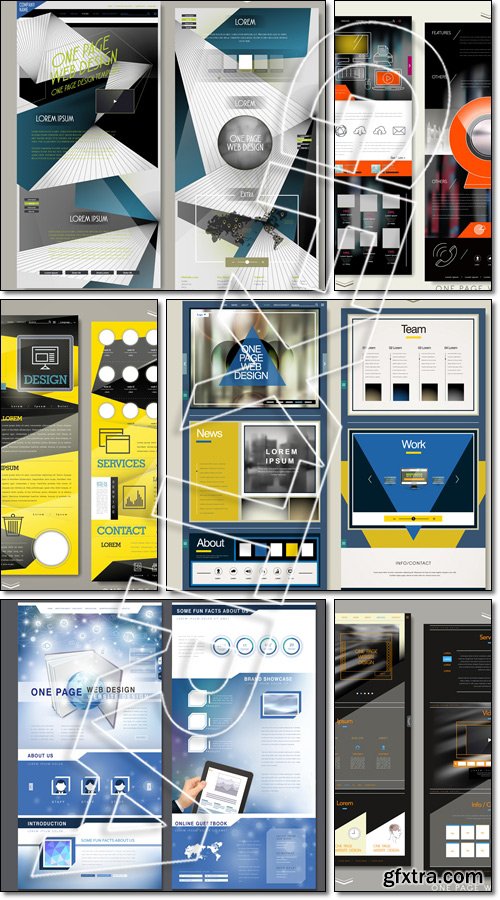 Web site design, equipment and new technologies - Vector