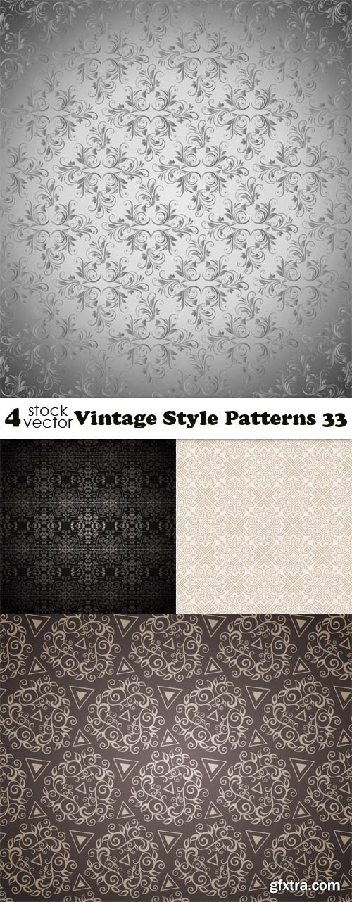 Vectors - Vintage Style Patterns 33