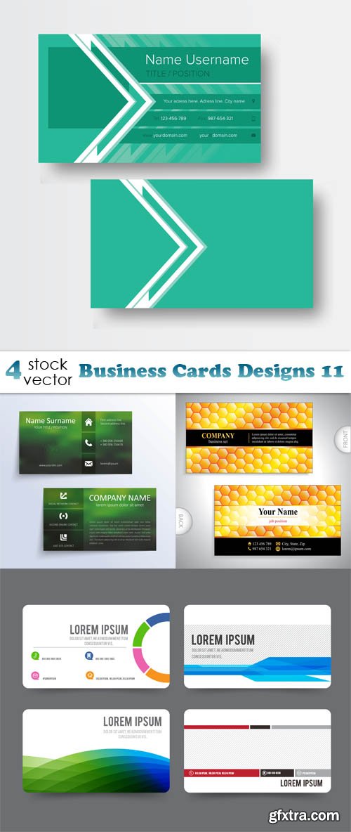 Vectors - Business Cards Designs 11
