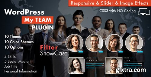 CodeCanyon - My Team Showcase v2.4 - WordPress Plugin - 7371735