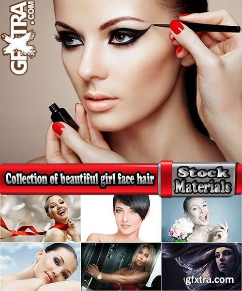 Collection of beautiful girl face hair luxury makeup 25 HQ Jpeg