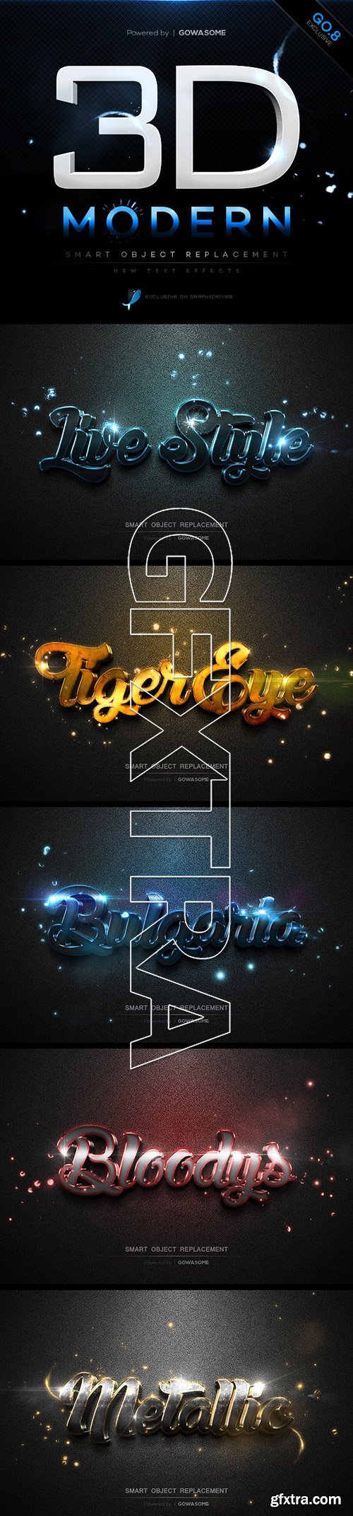 Graphicriver - Modern 3D Text Effects GO.8 11324830