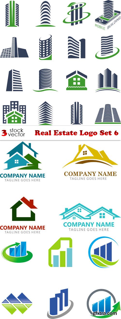 Vectors - Real Estate Logo Set 6