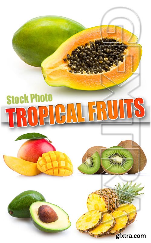 Tropical fruits - UHQ Stock Photo