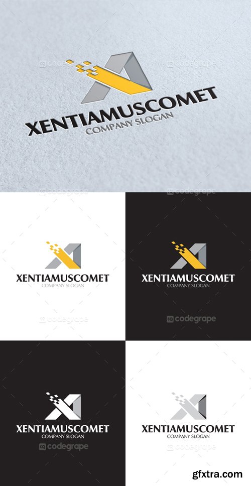 Xentiamus Comet X Letter Logo