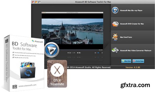 Aiseesoft BD Software Toolkit for Mac 6.3.86 Multilingual (Mac OS X)