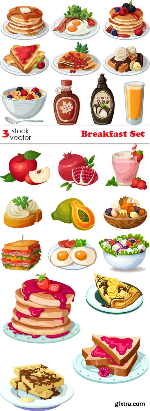 Vectors - Breakfast Set