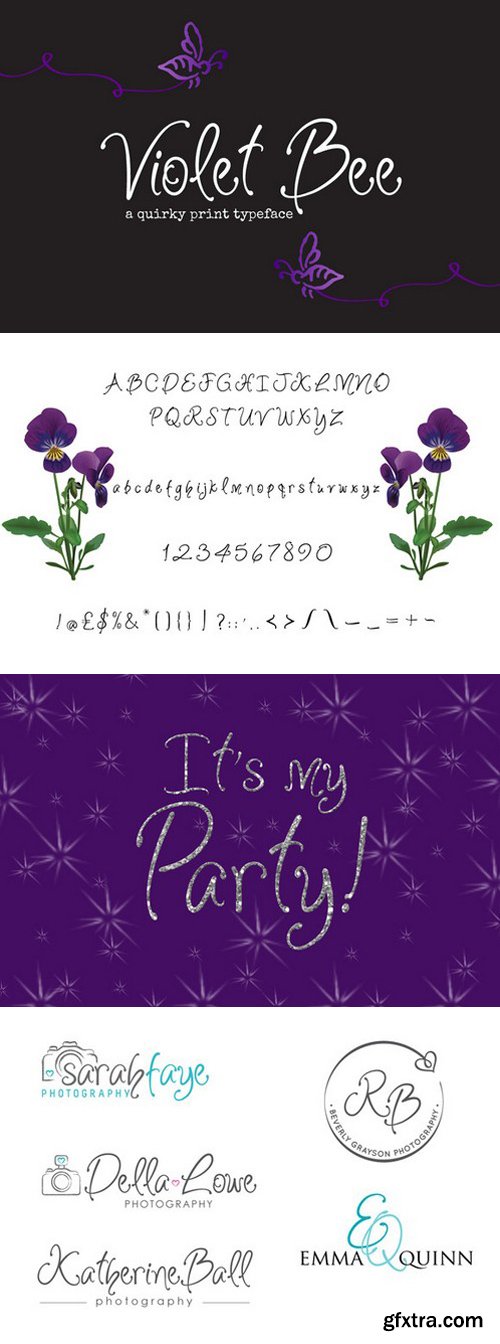 CM141633 - Violet Bee Font