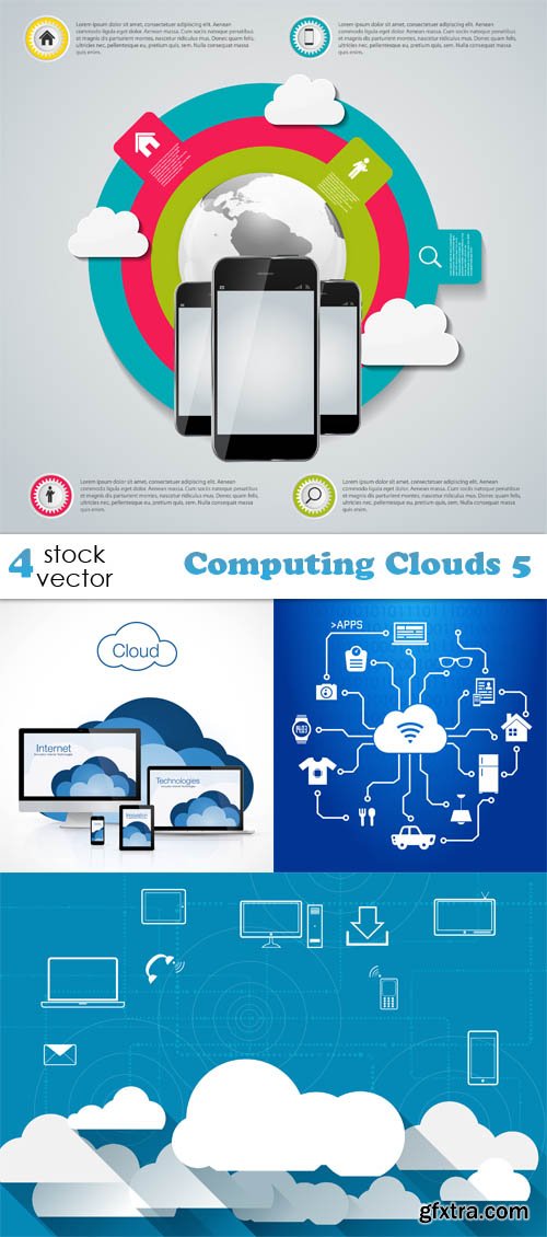 Vectors - Computing Clouds 5