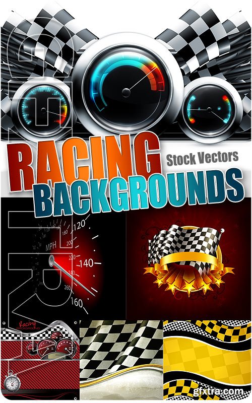 Racing backgrounds 2 - Stock Vectors