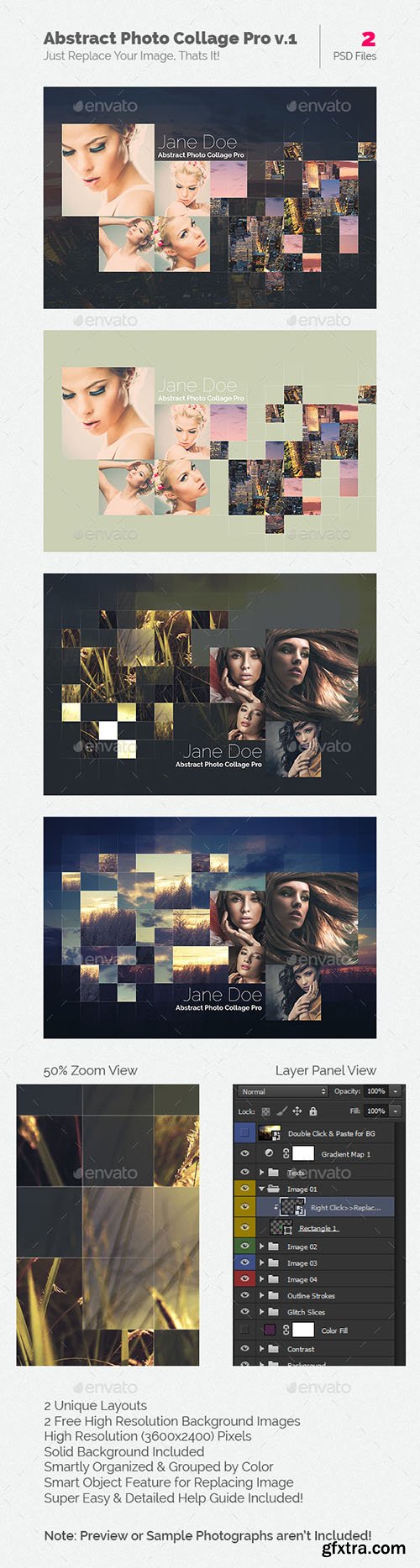 GraphicRiver - Abstract Photo Collage Pro v.1 10978512