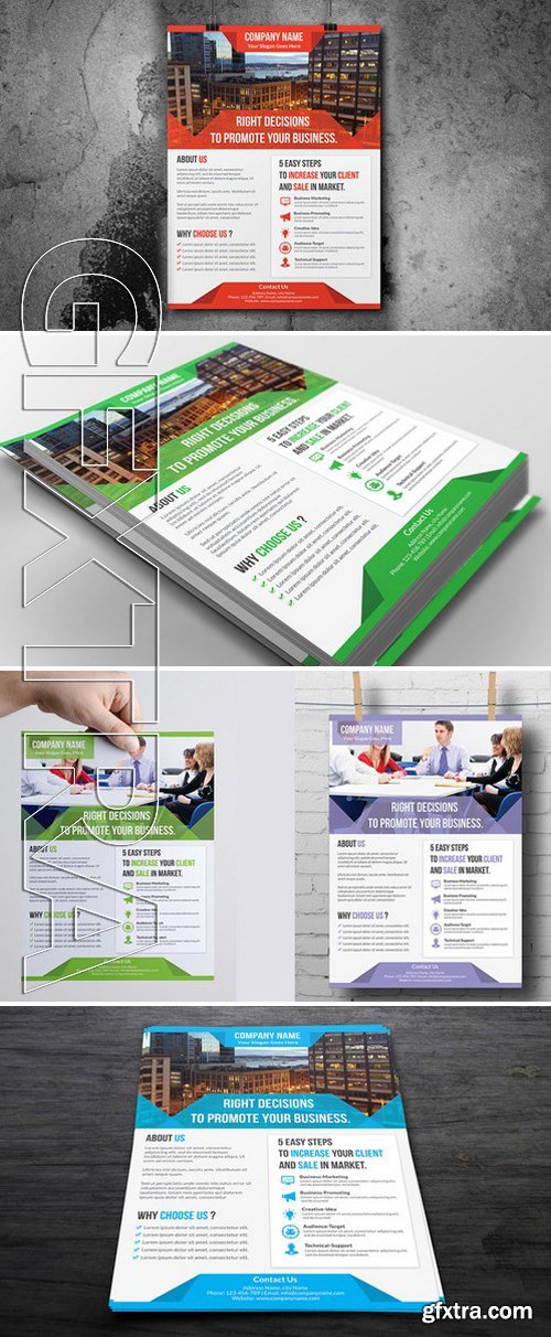 CM262342 - creative business flyer template