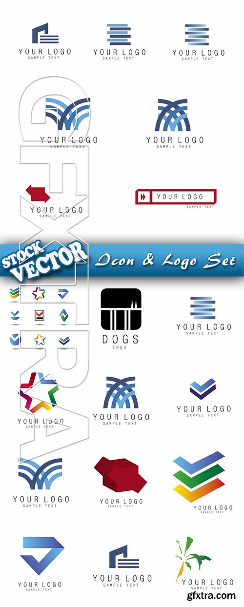 Stock Vector - Icon & Logo Set