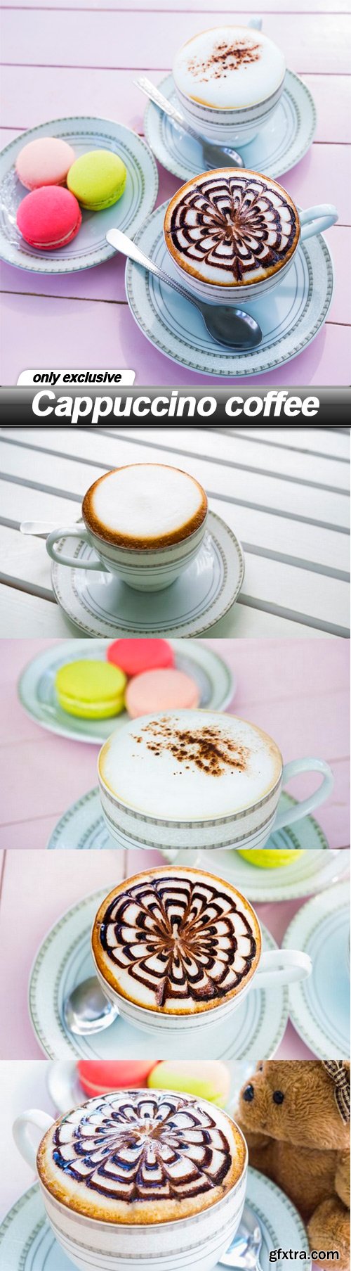 Cappuccino coffee - 5 UHQ JPEG