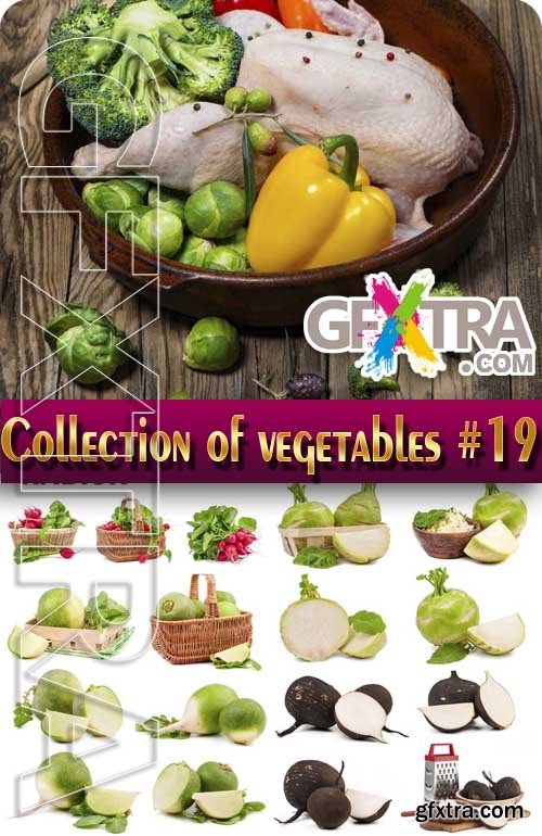 Food. Mega Collection. Vegetables #19 - Stock Photo