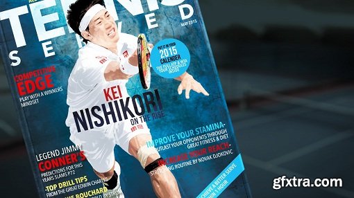 Creating a Sports Magazine Cover in Illustrator and Photoshop