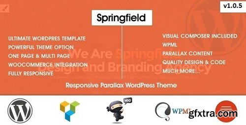 ThemeForest - Springfield v1.0.5 - Responsive Parallax WordPress Theme - 9510123