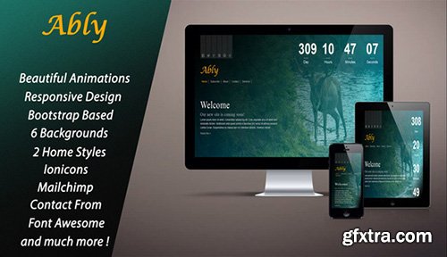 ThemeForest - Ably - Responsive Coming Soon Page - RIP - 10560329