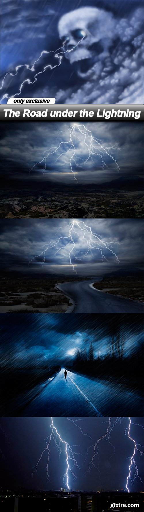 The Road under the Lightning - 5 UHQ JPEG