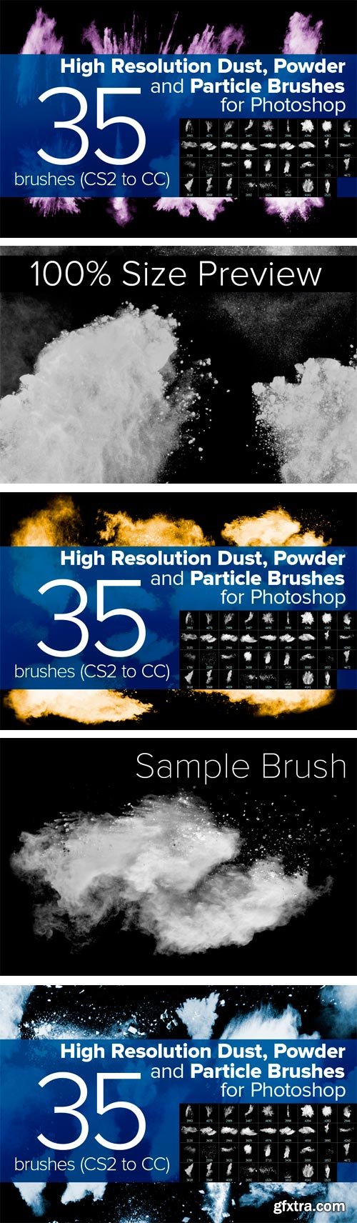 Dust, Powder and Particle Brushes (CM 87666)