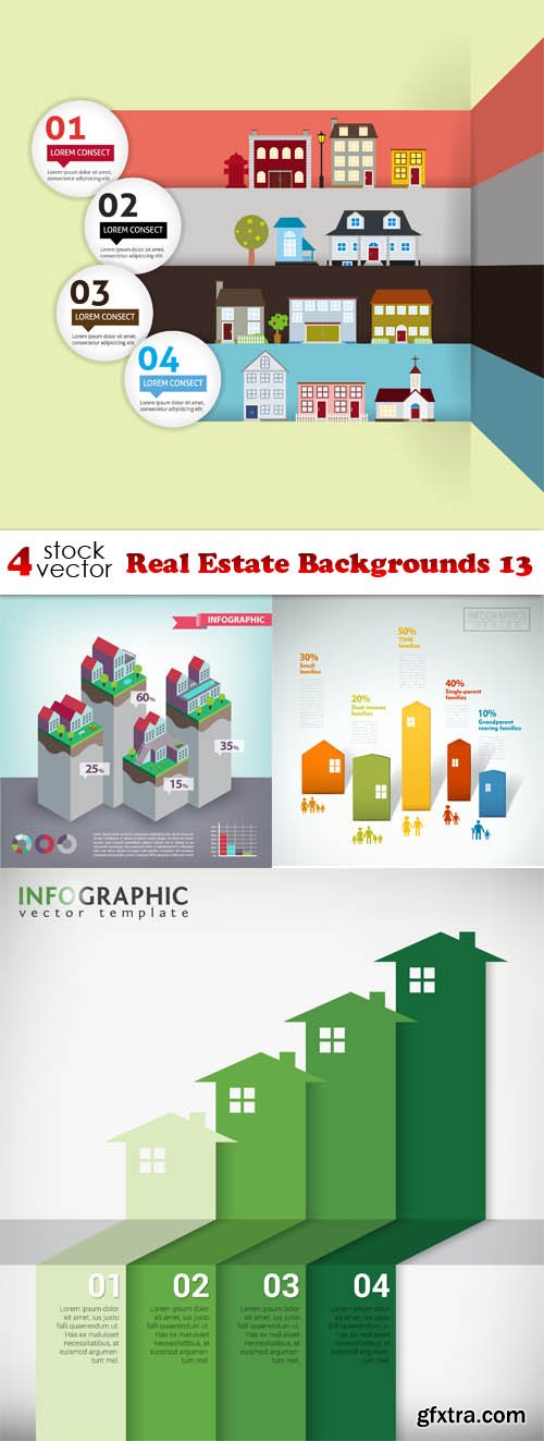 Vectors - Real Estate Backgrounds 13
