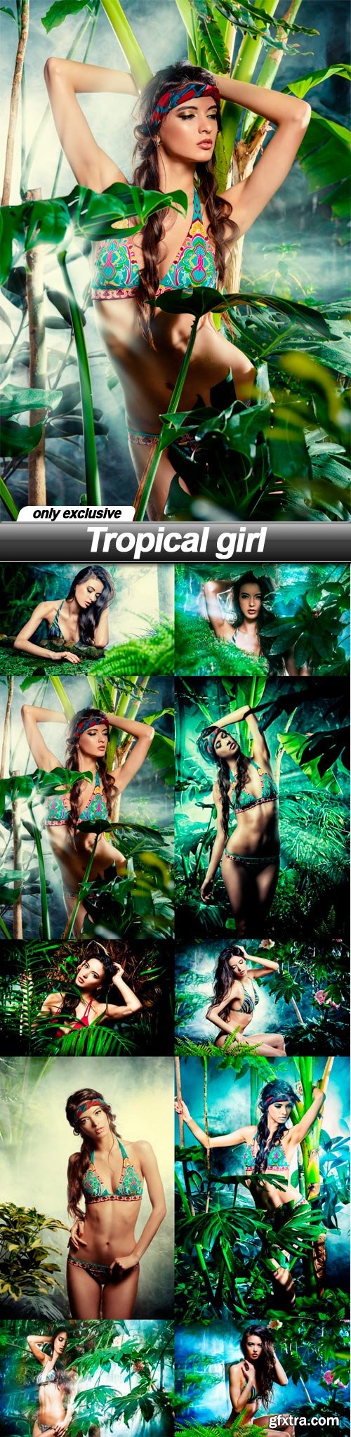 Tropical girl - 10 UHQ JPEG