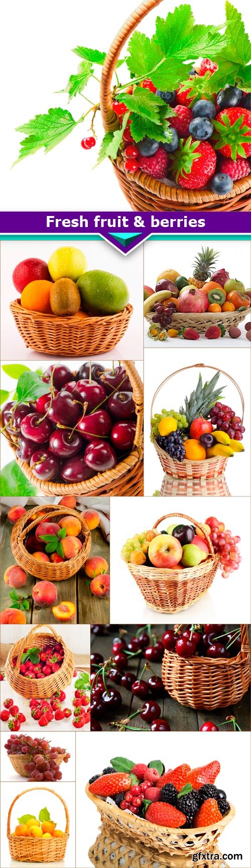 Fresh fruit & berries 12x JPEG