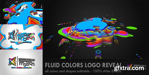VideoHive Fluid Colors Logo Reveal 5151210