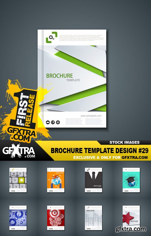 Brochure Template Design #29 - 25 Vector