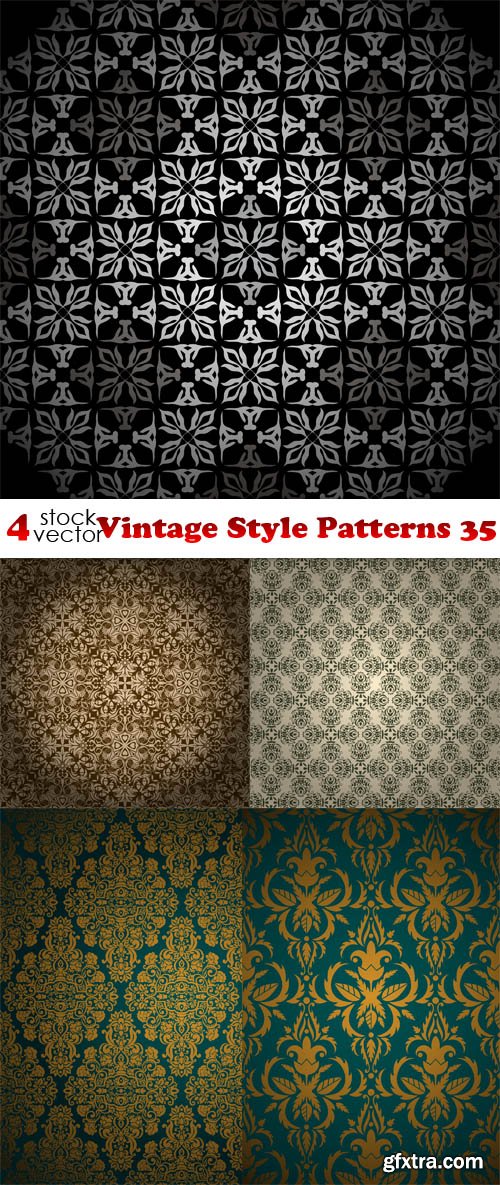 Vectors - Vintage Style Patterns 35