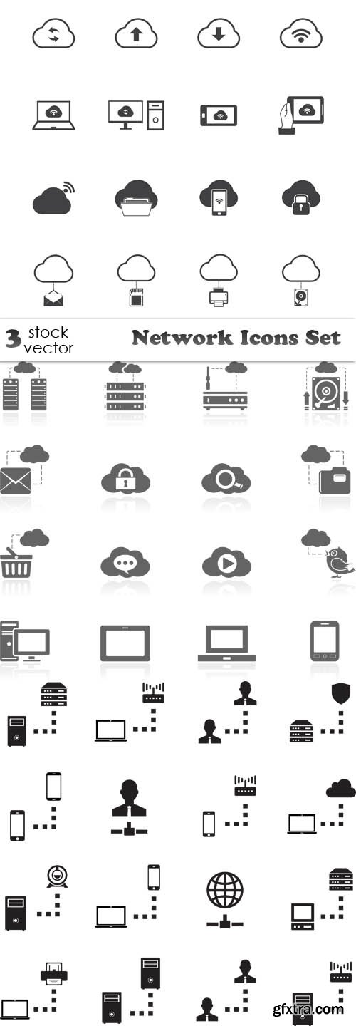 Vectors - Network Icons Set