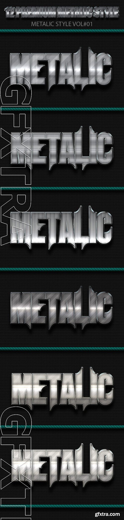Graphicriver - 12 Premium Metalic Styles Vol 1 11469873