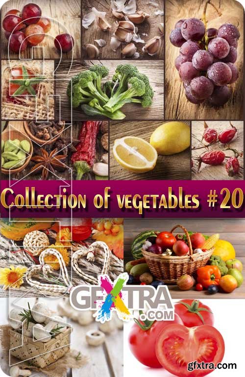 Food. Mega Collection. Vegetables #20 - Stock Photo