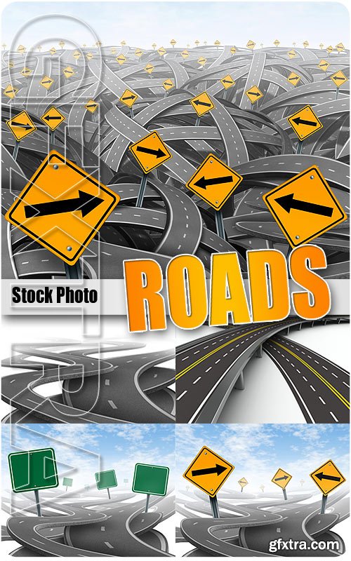 Roads - UHQ Stock Photo
