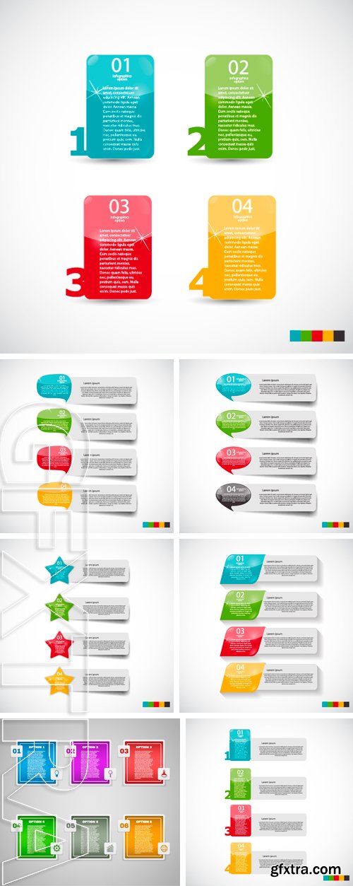 Stock Vectors - Infographic Templates for Business Vector Illustration