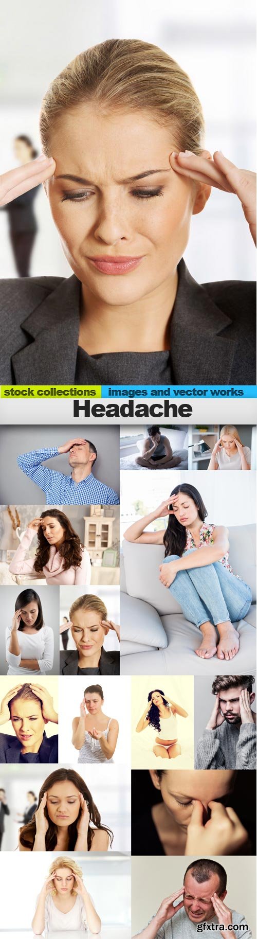 Headache, 15 x UHQ JPEG