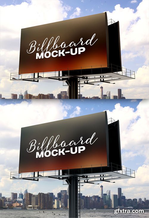 Presentation Billboard Mock-Up PSD Template