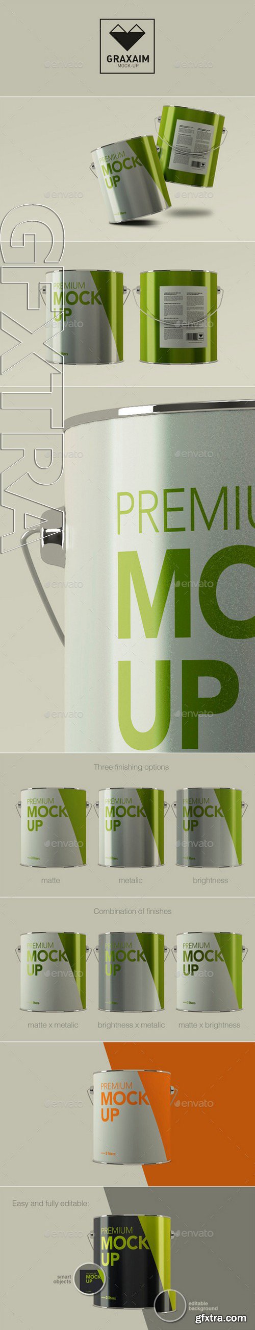 Graphicriver - Aluminium Packaging Mockup 11474890