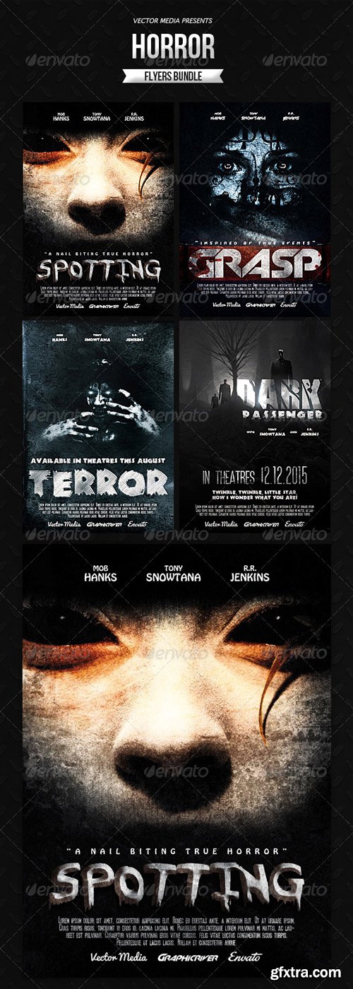 GR Horror Movie Posters Bundle - 7794163