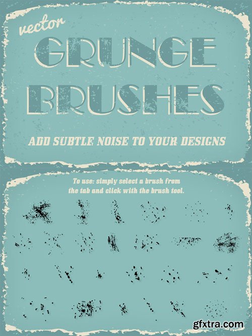 CM - Vector Subtle Grunge Brushes 100722