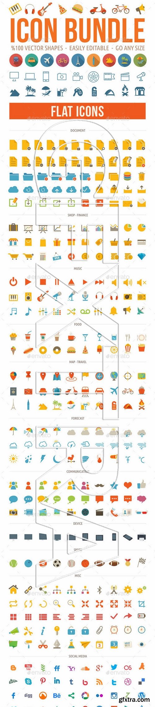 GraphicRiver - 2000 Vector Icons 6660683