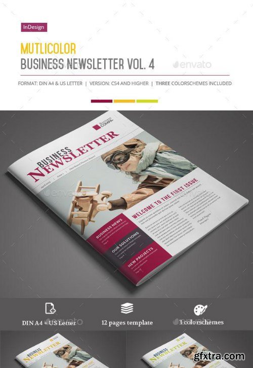 GraphicRiver Business Newsletter Vol. 4 (Multicolor) 11142639