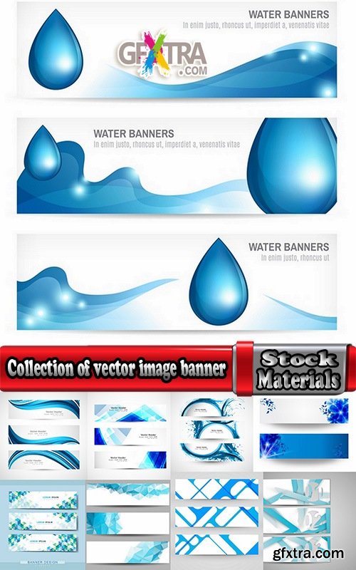 Collection of vector image brochure flyer banner #10-25 Eps