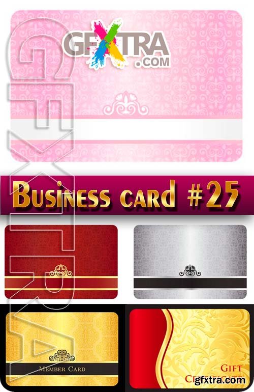 Business Cards #25 - Stock Vector